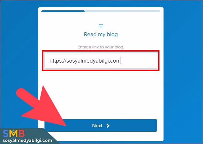 About.me Hesap Oluşturma