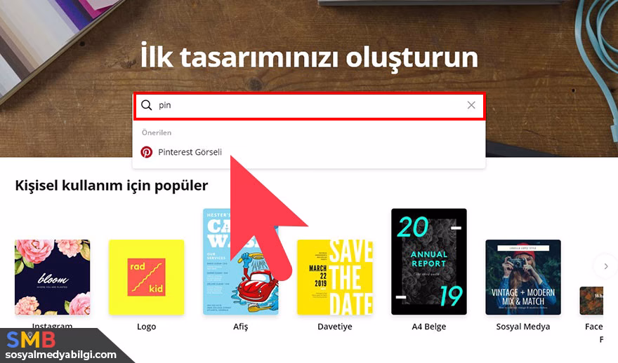 canva ilk tasarım