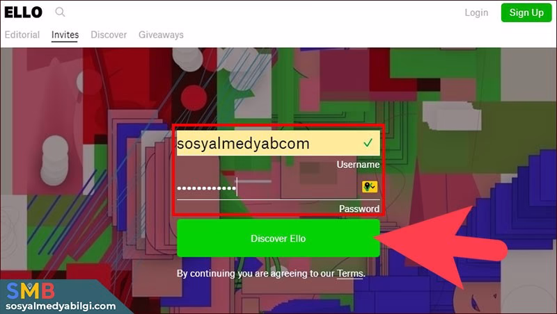 Ello.co Hesap Oluşturma