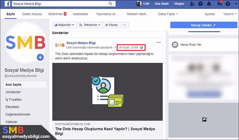Facebook Paylaşım Linki Nasıl Bulunur