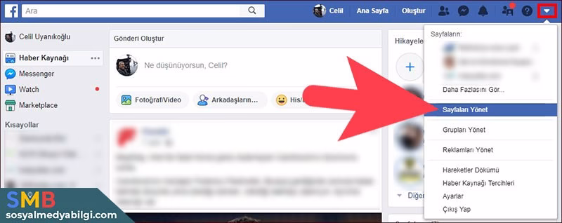 Facebook Sayfa Oluşturma