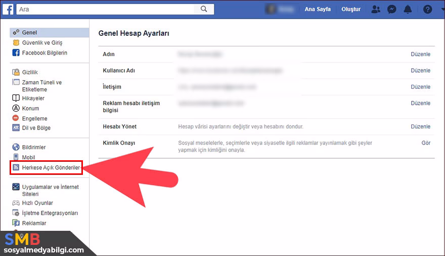 facebook Herkese Açık Gönderiler