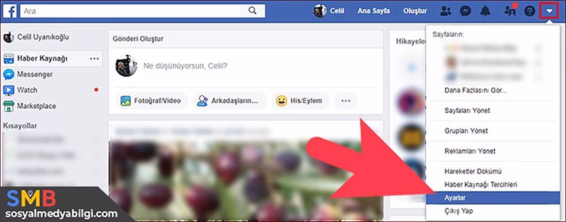Facebook Zaman Tüneli Gizlilik Ayarı