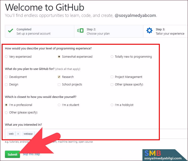 GitHub Hesap açmak Nasıl Yapılır