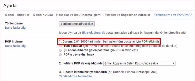 Google Hesap Açılış Tarihini Öğrenmek