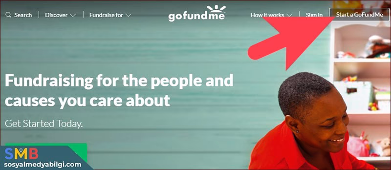 GoFundMe Hesap Oluşturma
