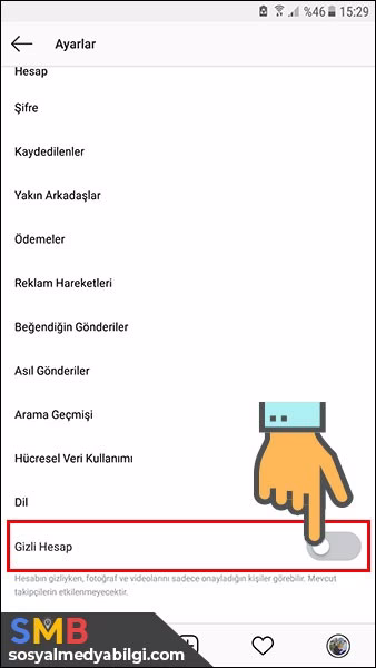 Instagram Hesap Gizleme Nasıl Yapılır Telefonda