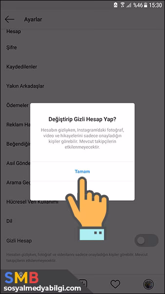 Instagram Hesap Gizleme Nasıl Yapılır Telefonda