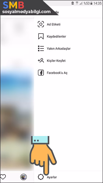 Instagram Şifre Değiştirme telefondan