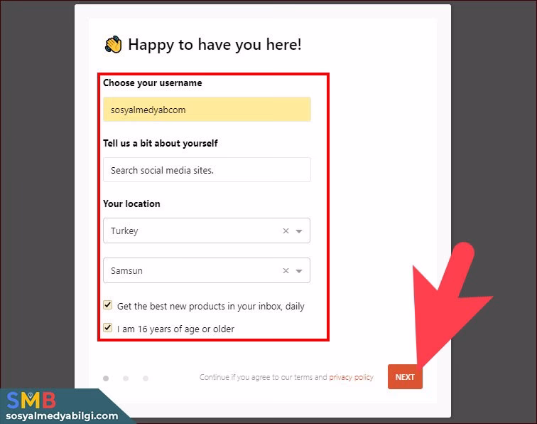 Product Hunt Hesap Oluşturma
