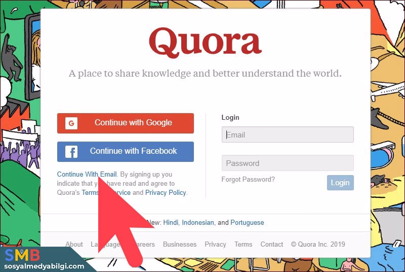 Quora Hesap Oluşturma Nasıl Yapılır