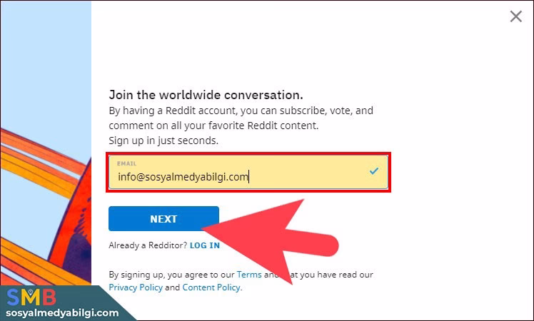 reddit hesap açmak nasıl yapılır