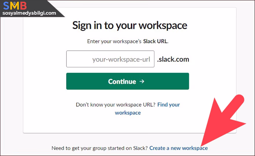Create a new workspace