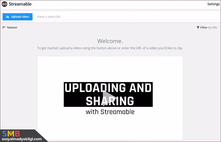 Streamable üye paneli