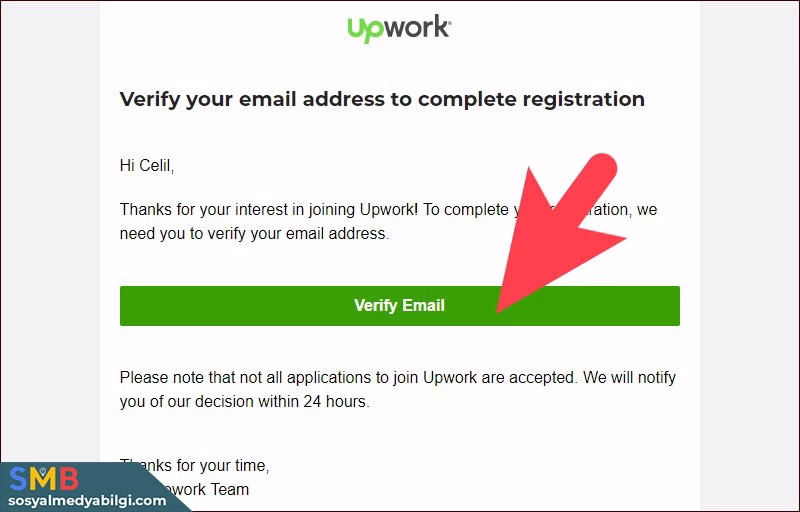 Upwork Hesap Oluşturma