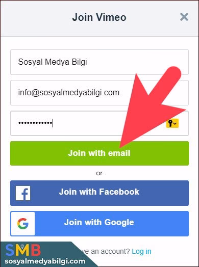 Vimeo Hesap Oluşturma Nasıl Yapılır