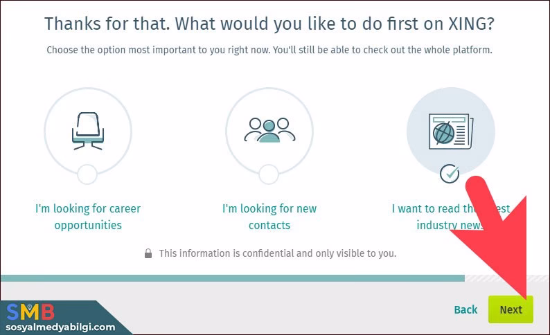 XING Hesap Oluşturma