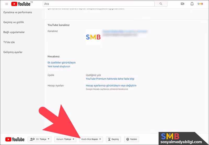 Kısıtlı Mod Nedir? Kısıtlı Mod Nasıl Kapatılır?