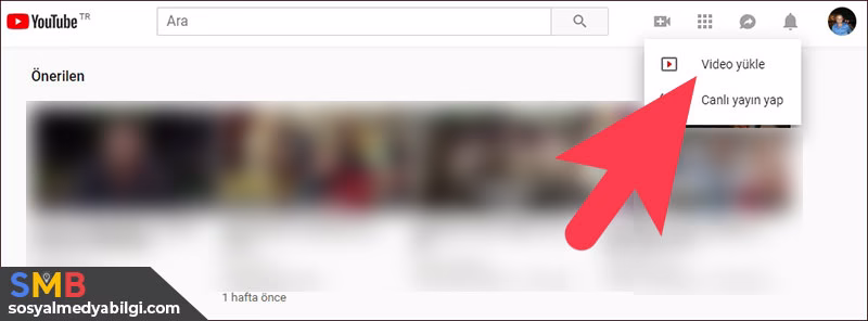 Youtube Video Yükle