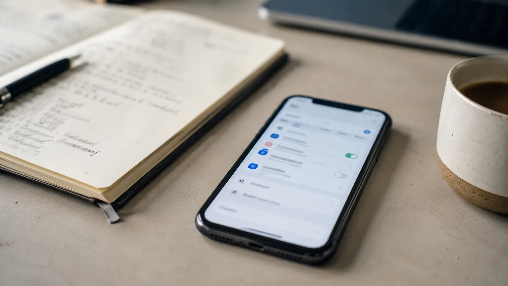 Apple iPhone'larda Uçtan Uca Şifreli RCS Mesajlarını Test Ediyor ayarlarını gösteren masaüstü çalışma sahnesi
