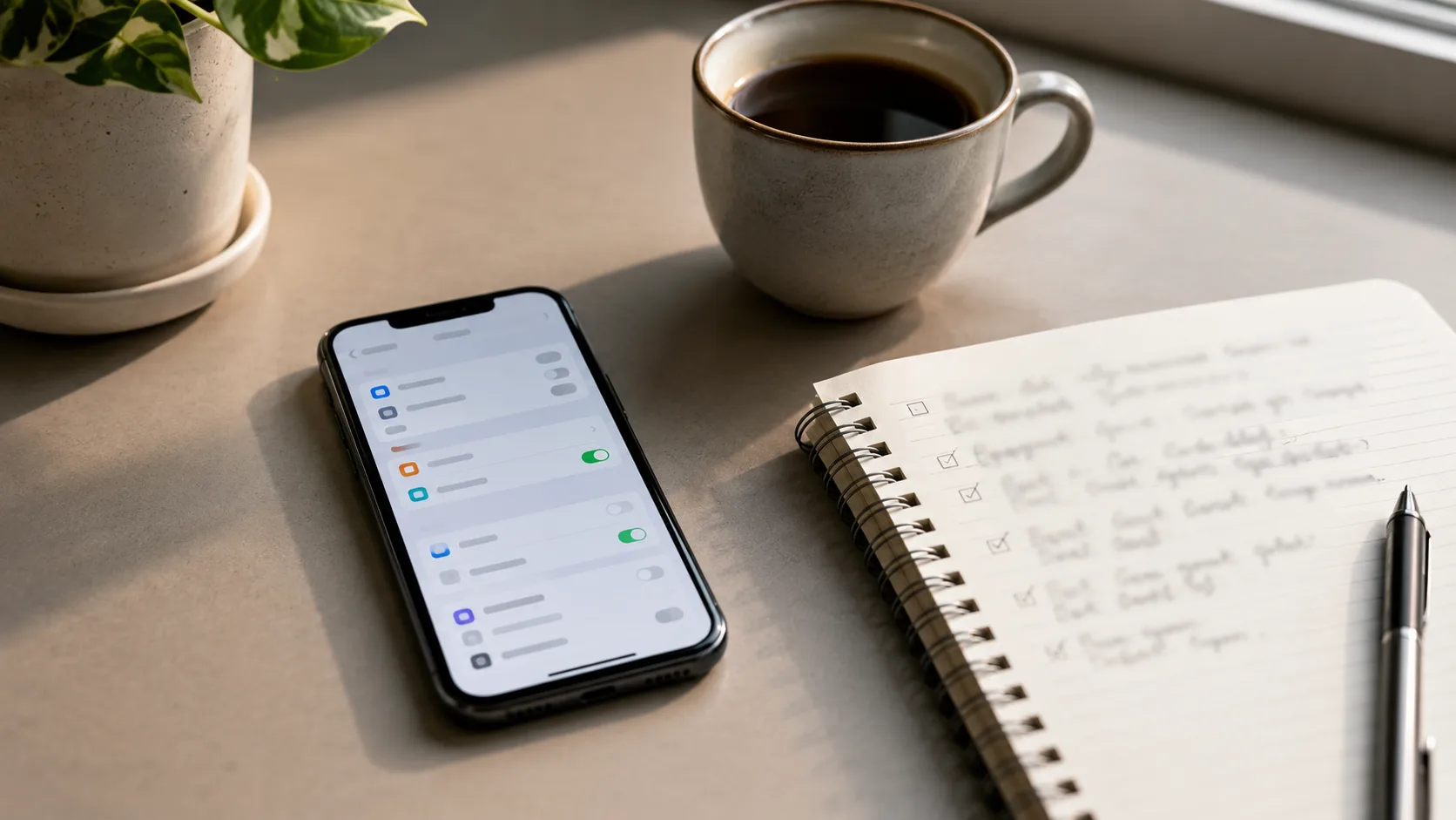 LinkedIn ayarlarını gösteren masaüstü çalışma sahnesi