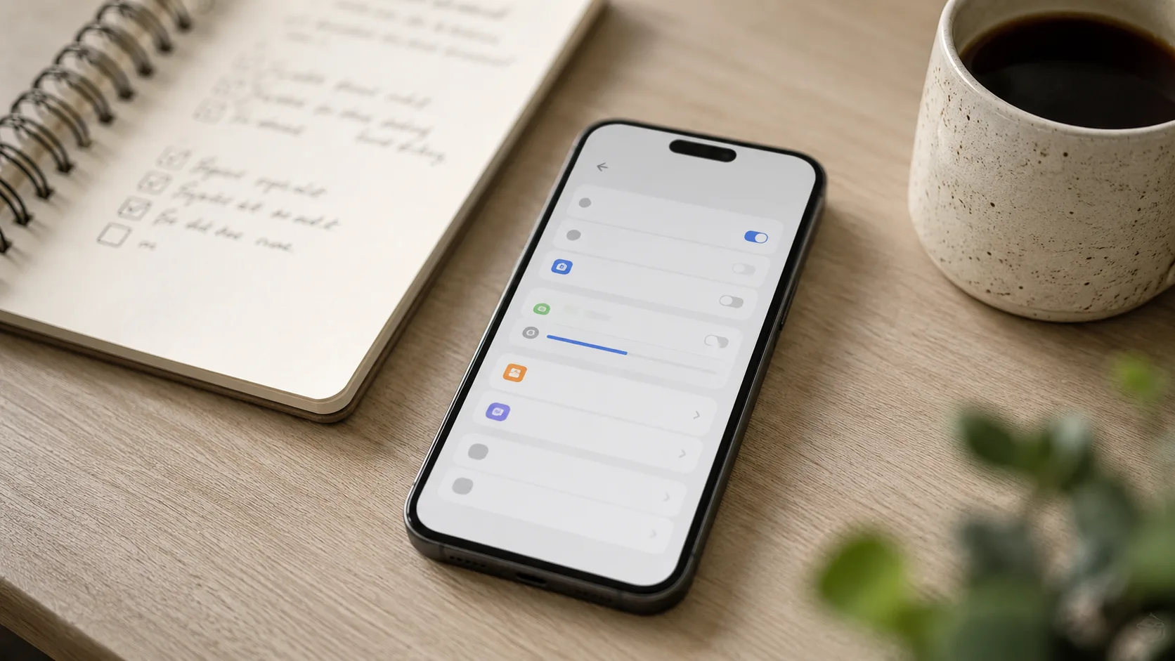 Pinterest ayarlarını gösteren masaüstü çalışma sahnesi