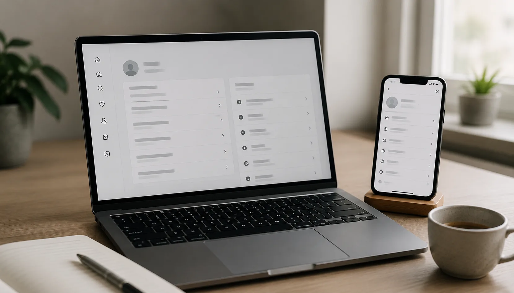 Threads, Hızlı Mesajlaşma Kısayolu Özelliğini Test Ediyor ayarlarını gösteren masaüstü çalışma sahnesi