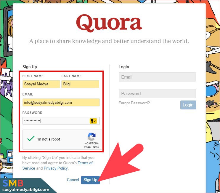 Quora Hesap Oluşturma Nasıl Yapılır