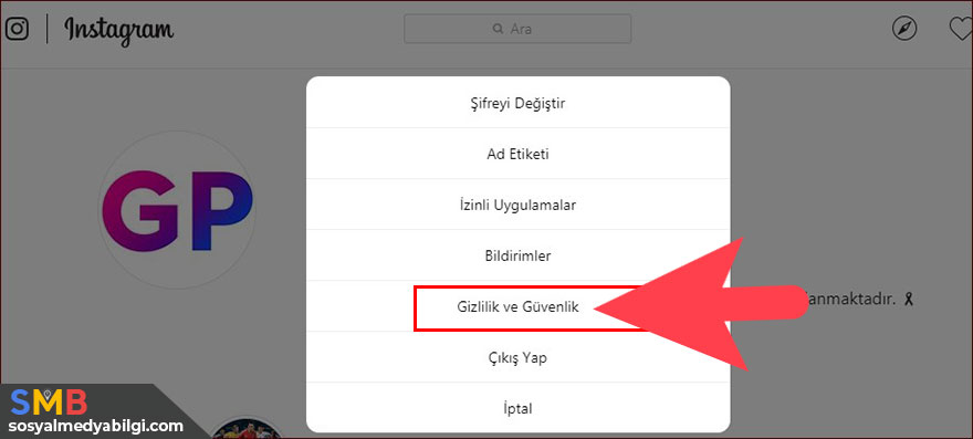 Instagram Gizlilik ve Güvenlik