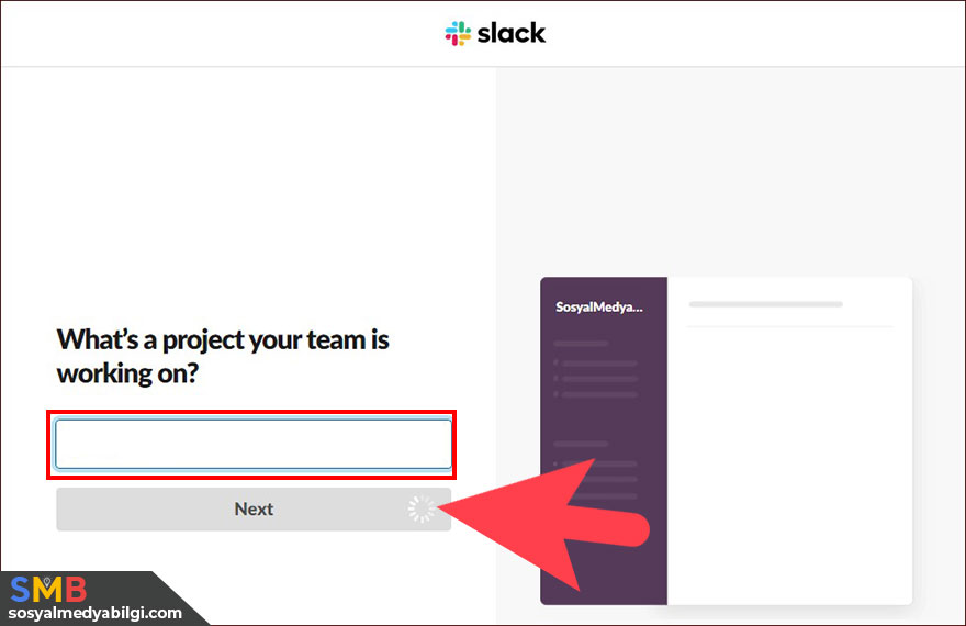 slack project team